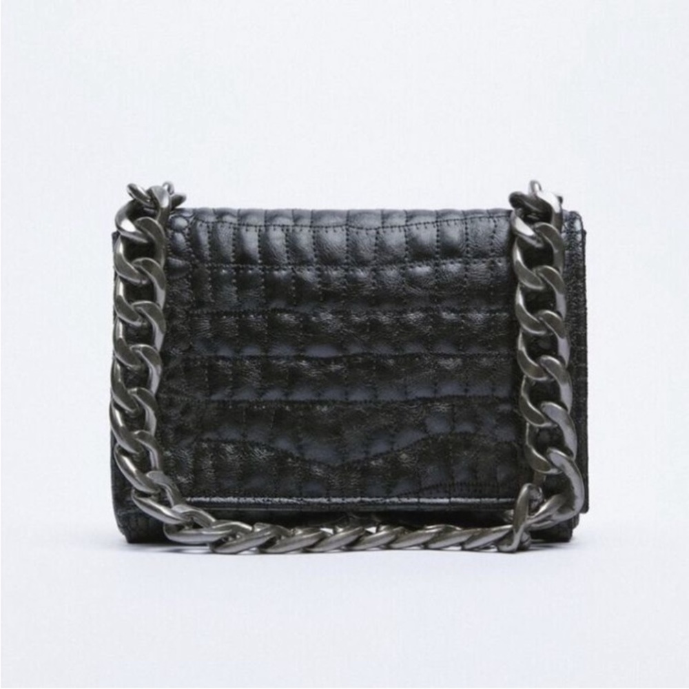 ZARA Chain Shoulder Strap Bag